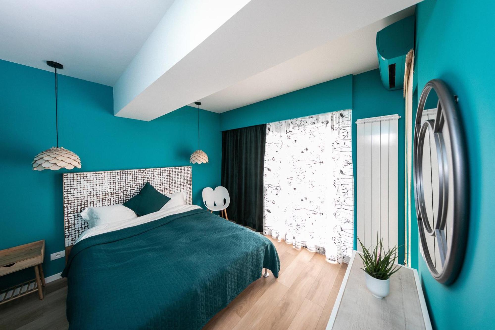 Blue Shadow - Moxa Home - New Building 布加勒斯特 外观 照片