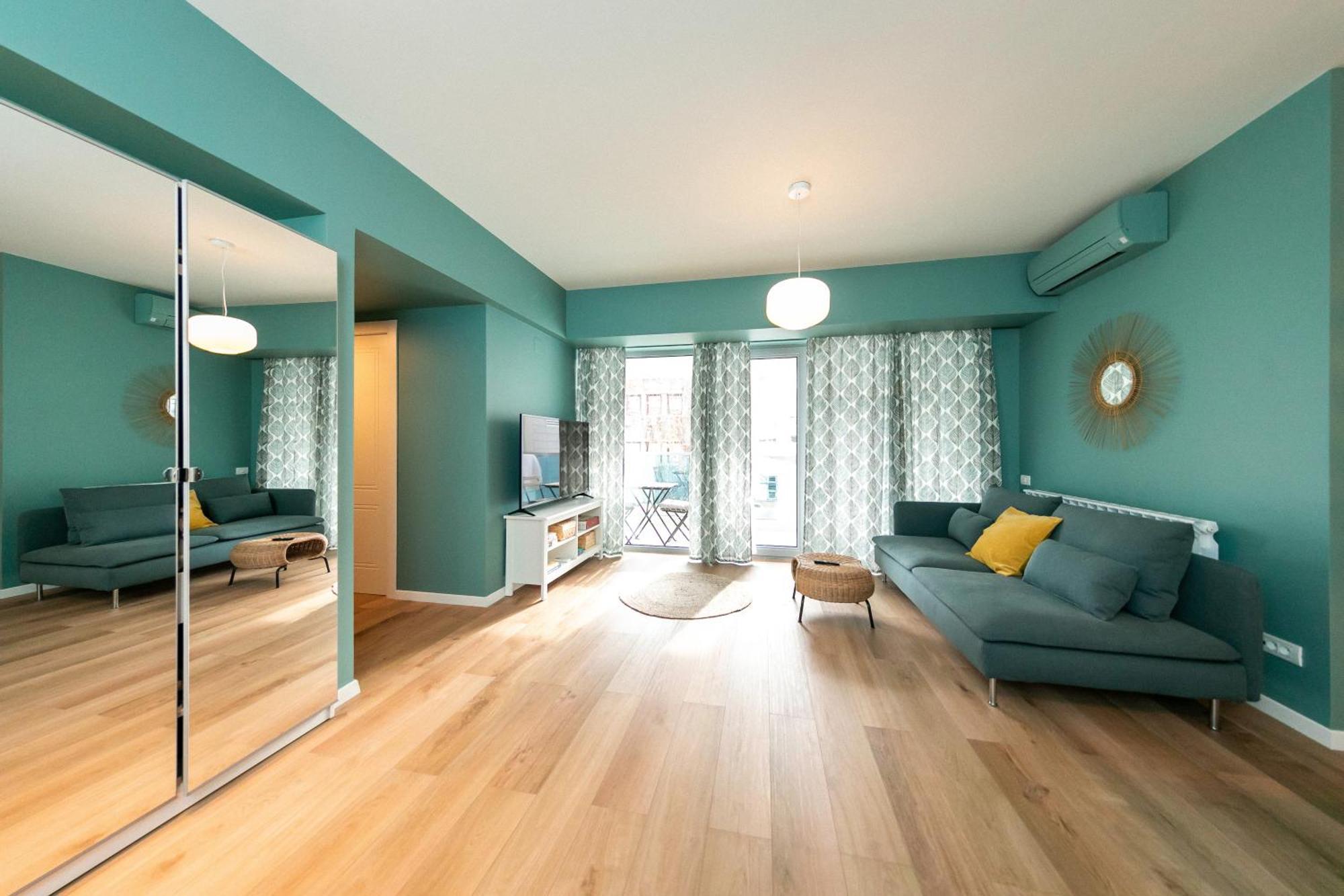 Blue Shadow - Moxa Home - New Building 布加勒斯特 外观 照片