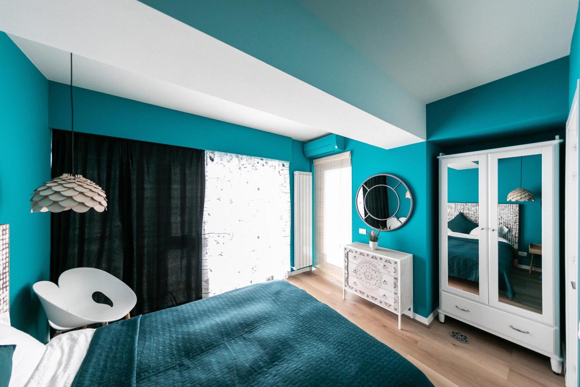 Blue Shadow - Moxa Home - New Building 布加勒斯特 外观 照片